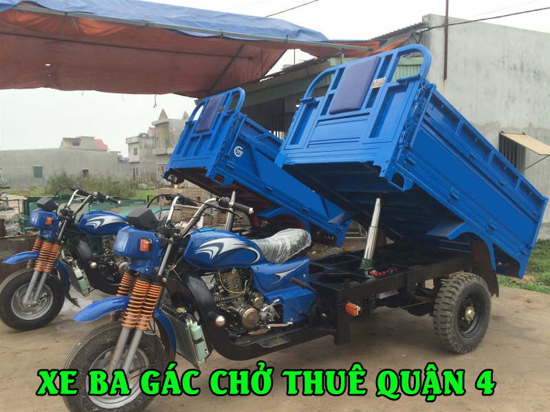 xe ba gác chở thuê quận 4